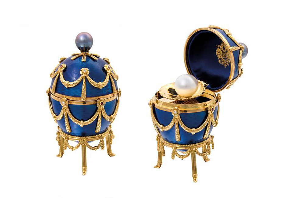 Counterfeit eggs? Faberge eggs that is
